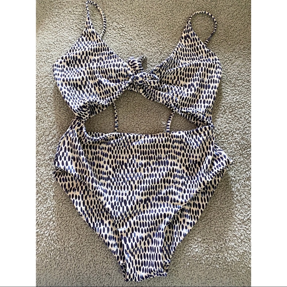 AILA BLUE Frankie one piece in Indigo Rain